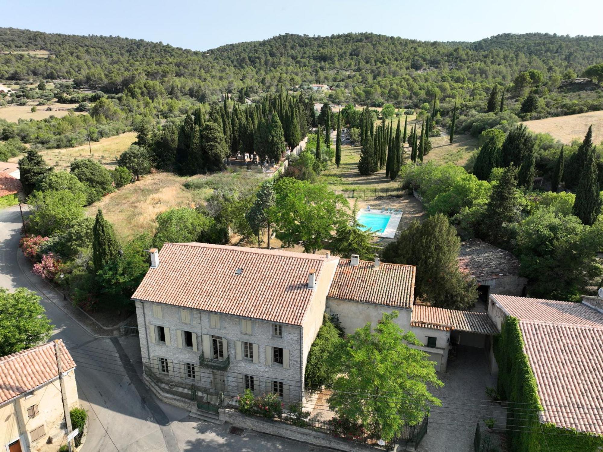 Maison Vigneronne De Bonne Maman - Climatisee Cesseras Bagian luar foto