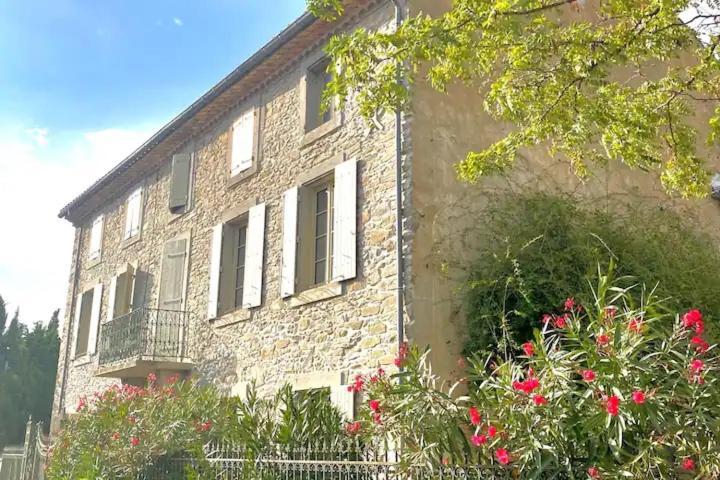 Maison Vigneronne De Bonne Maman - Climatisee Cesseras Bagian luar foto