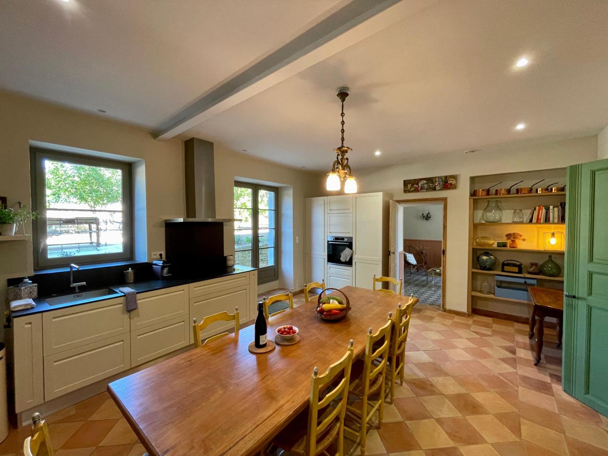 Maison Vigneronne De Bonne Maman - Climatisee Cesseras Bagian luar foto